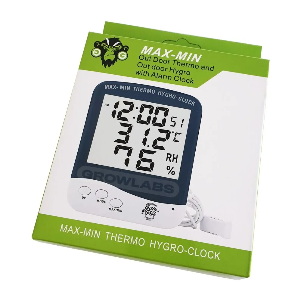 [KD2008] Gitty & Göff Hygro- Thermometer digital mit Sonde